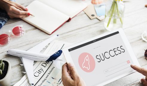 Success New Business Launch Plan Concept